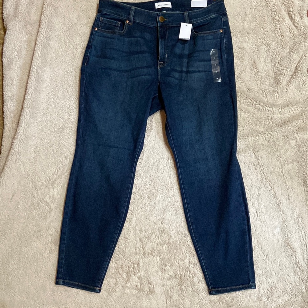 Lane Bryant jeans curvy fit, Skinny, high rise